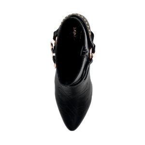 SARGOSSA Guns & Glitter Black Nappa w.Gold  $395  £275   €360