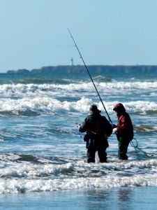 KIC4729 Surf Perch Fishing Kalaloch Beach Olympic NP Washington