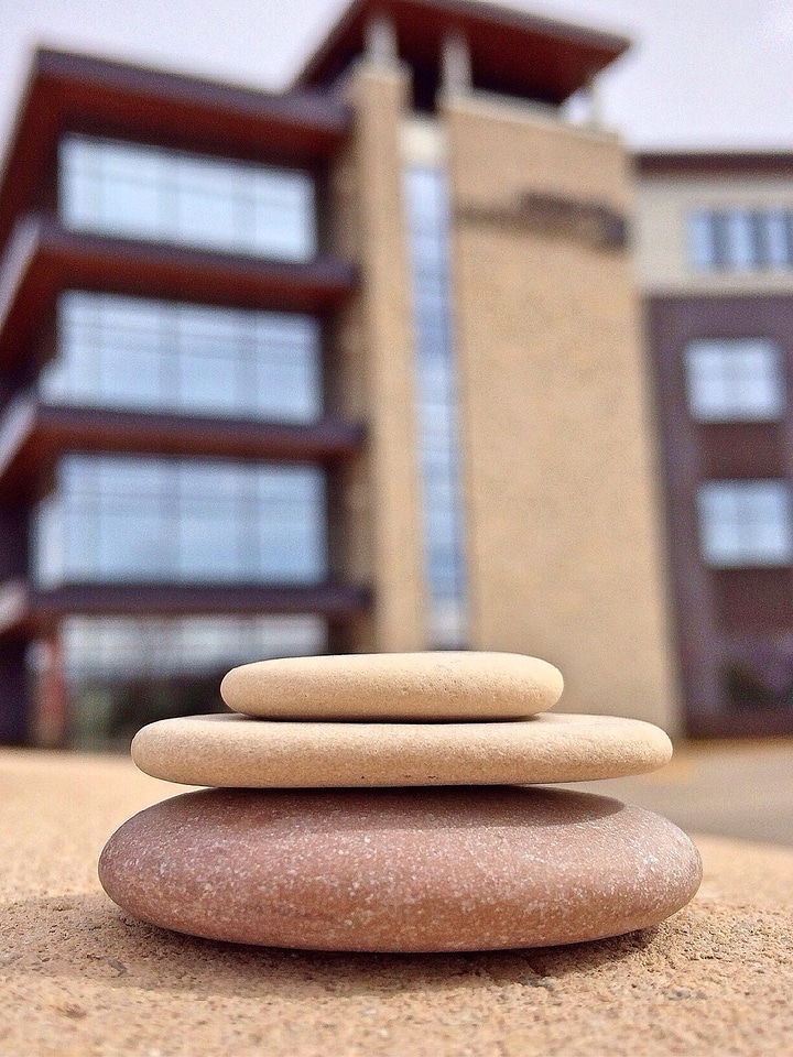 Relaxation rock stack