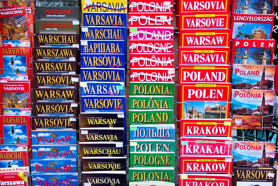 Warsaw books tourism