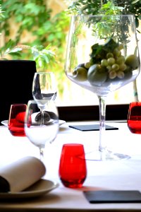 Centro de mesa restaurante Granero Quintanar de la Orden Toledo