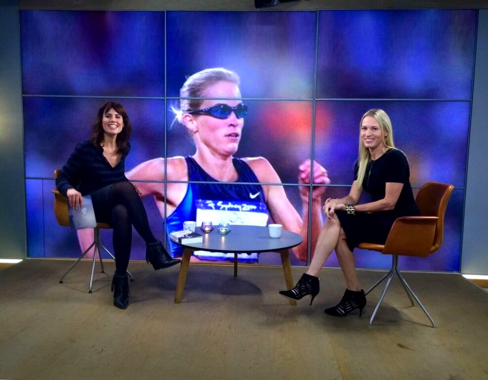 Suzy Favor Hamilton wears Sargossa Spider Black