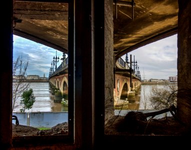 le pont vu de son intérieur