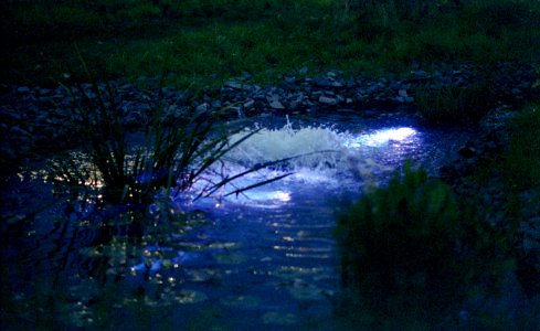 Night Fountain photo