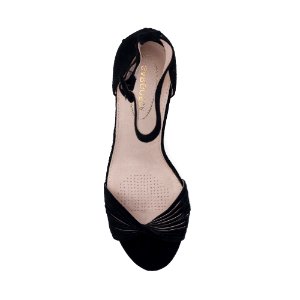SARGOSSA Ballet Dance Black Suede  $265  £373  €245