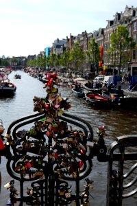 Parisian Love Padlocks have made it to Amsterdam
