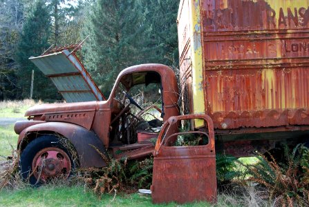 rusty truck kestner homestead quinault historic d archuleta march 05 2015