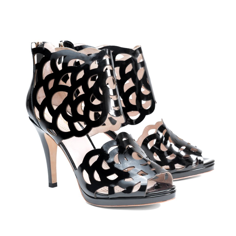 SARGOSSA Inspire Black patent £220 €290  $335