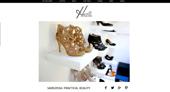 HAUTE HOSKINS with Sargossa