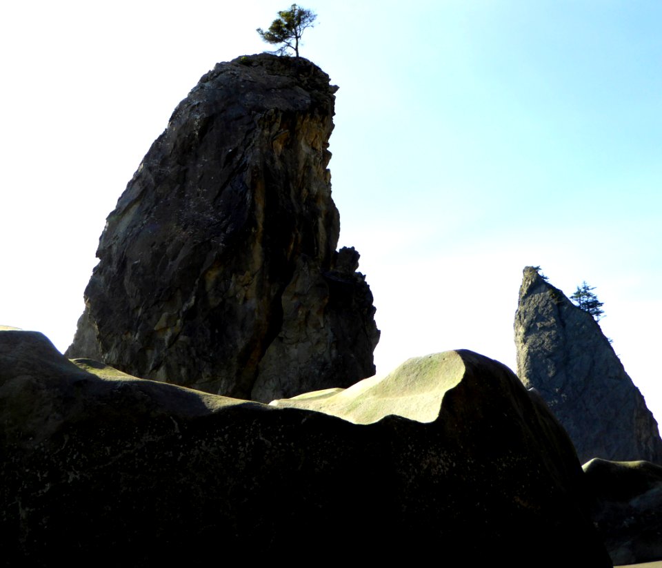 art rocks seastacks rialto beach cbubar 2015