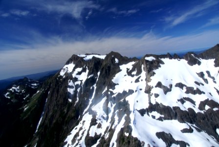 glaciers mountain peaks aerial NPS Photo 2011 photo