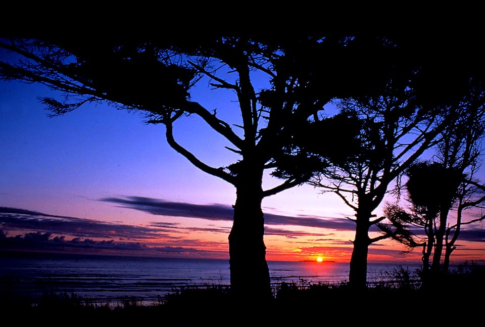 sunset Kalaloch Destruction  Island NPS Photo
