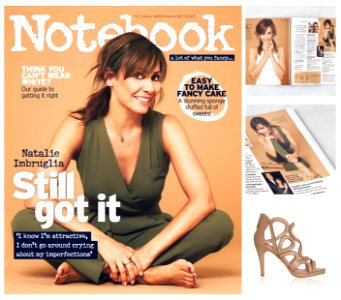 Natalia Imbruglia wears Redefined Khaki