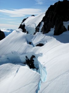 Crevasses Upper White Glacier