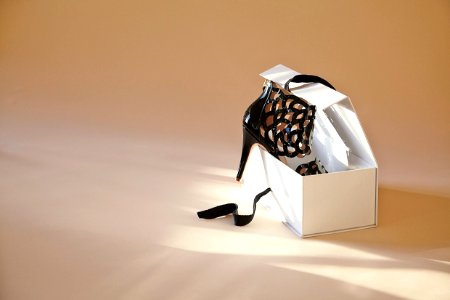 INSPIRE BLACK PATENT £220