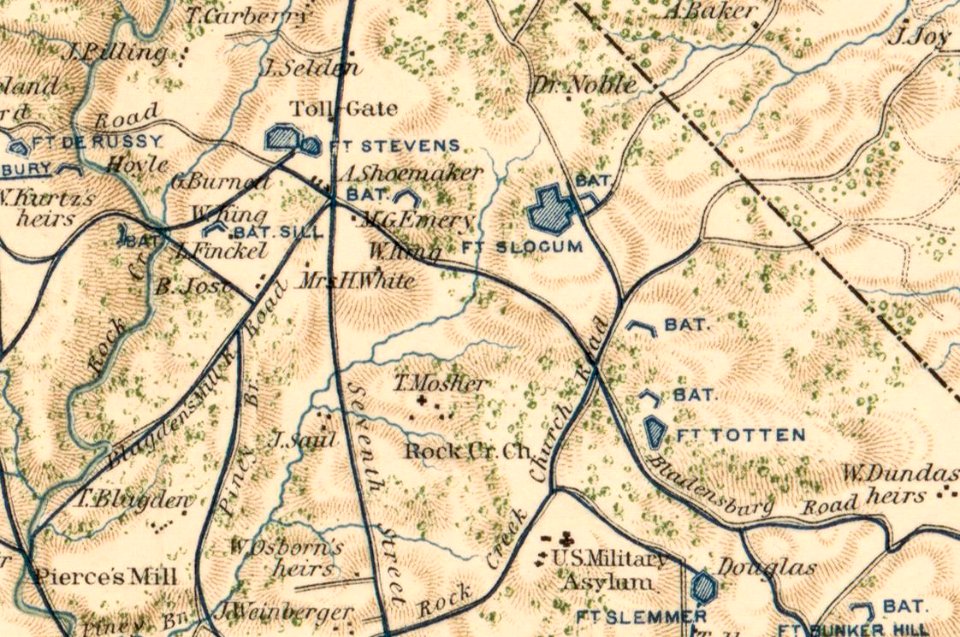 Defenses of Washington, 1865