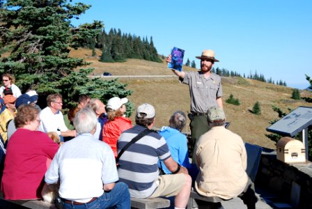 Hurrican ridge ranger talk program Josh McLean Hurricane NPS Photo 9-09