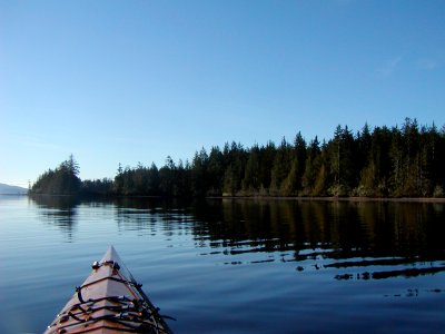 lake ozette kayak reflection scenic NPS Photo photo
