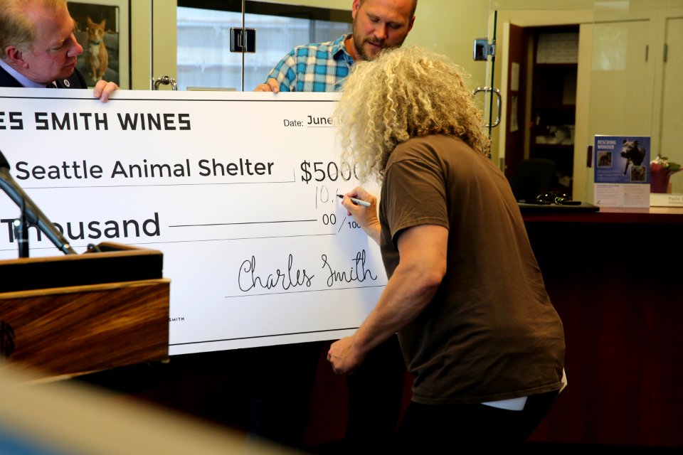 Charles Smith Wines Jet City Donation