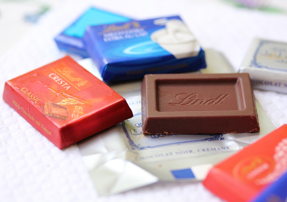 Chocolate sweet snack