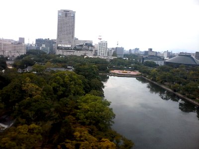 View from Hiroshima castle