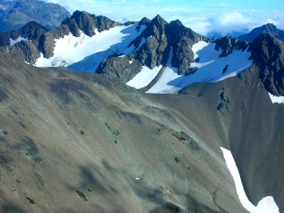 geology ridge peaks snow BBaccus NPS photo