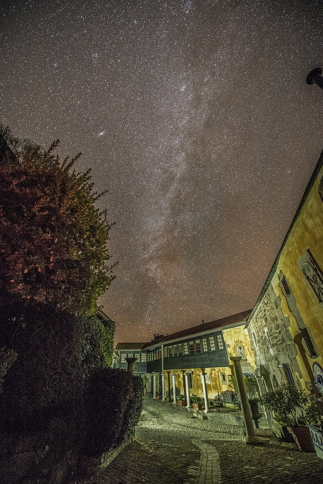 Orense galicia milky way