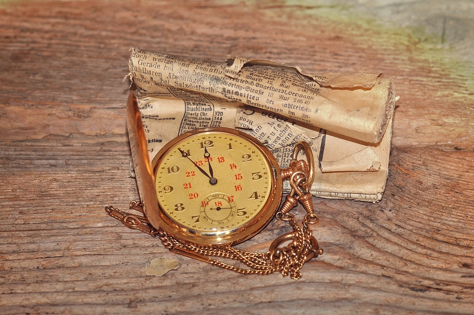 Time of jewellery gold