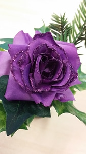 Rose artificial flowers photo