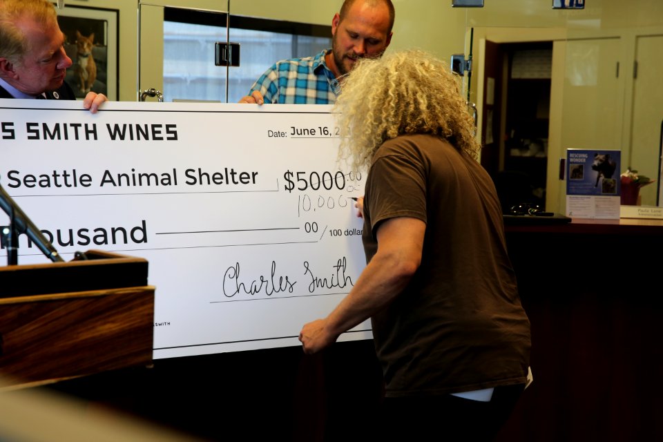 Charles Smith Wines Jet City Donation