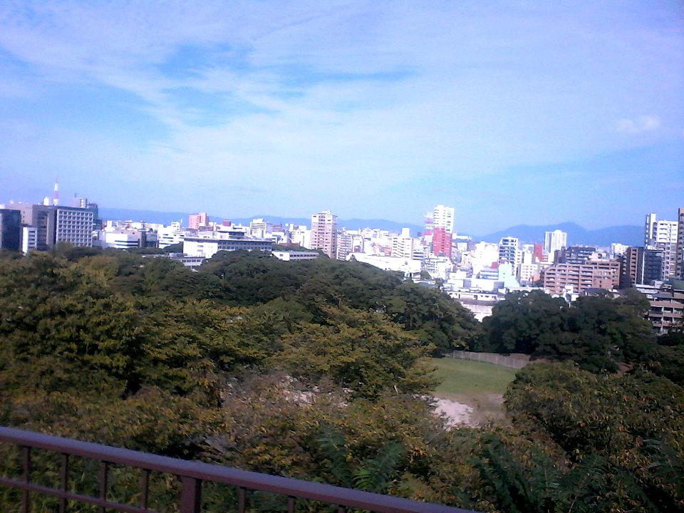 View from Oohori park #2