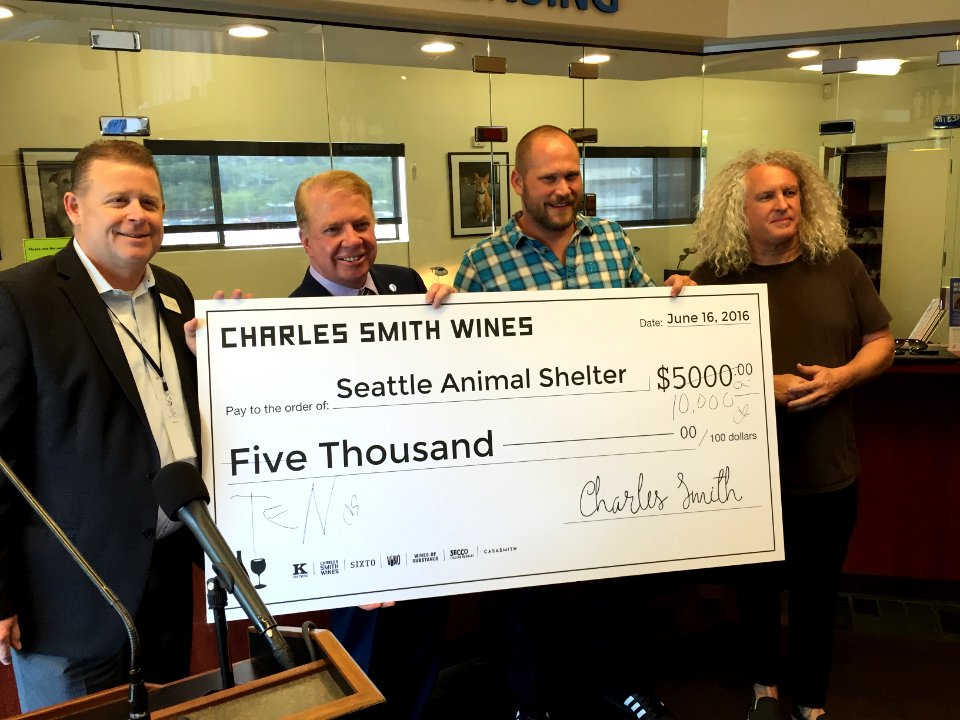Charles Smith Wines Jet City Donation