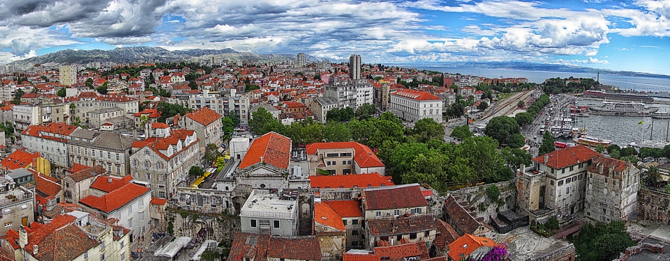 Dalmatia city town center