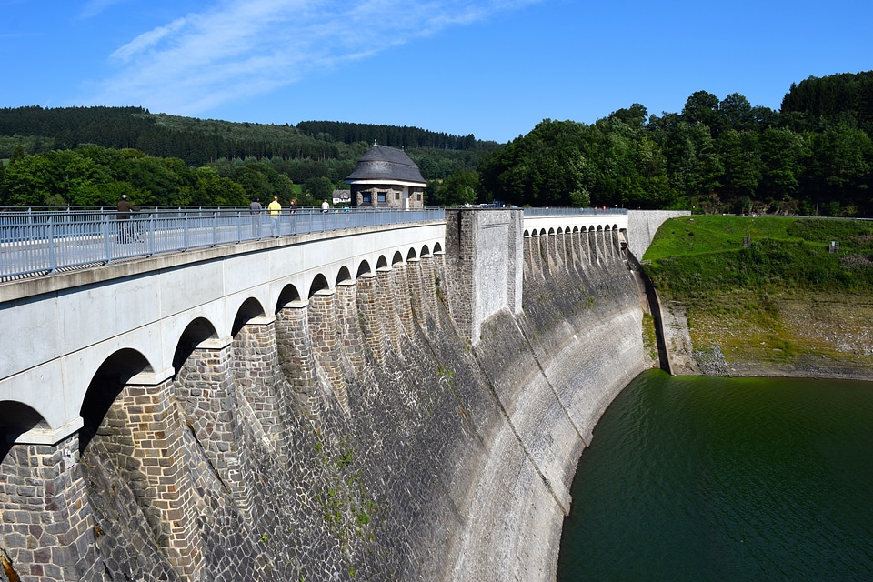 Water architecture listertalsperre