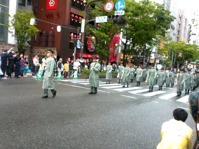 Dontaku parade: I don't know who these people are but I know I don't want to piss them off
