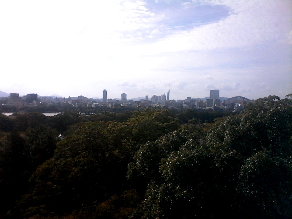 View from Oohori park #1