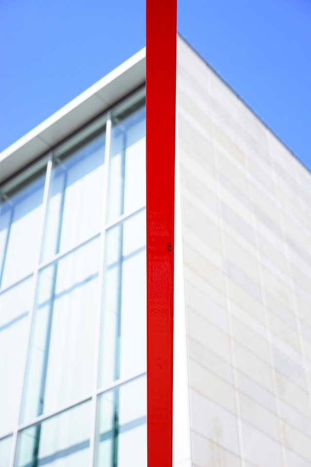 Building architecture glass