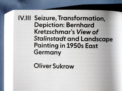 Seizure, Transformation, Depiction (Die Schrift) / 12.02.2021