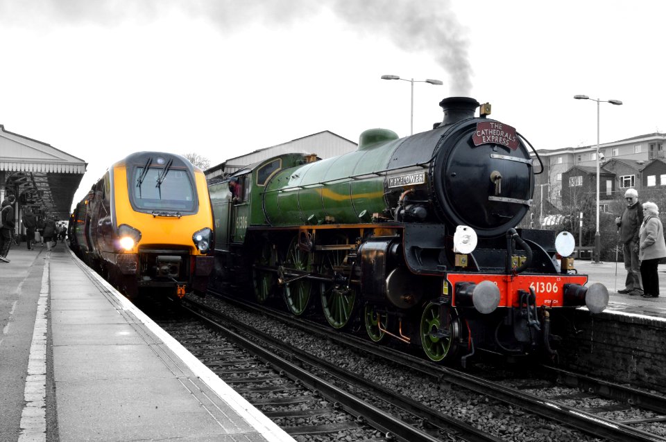 61306 Mayflower with XC Voyager