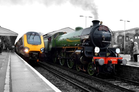 61306 Mayflower with XC Voyager