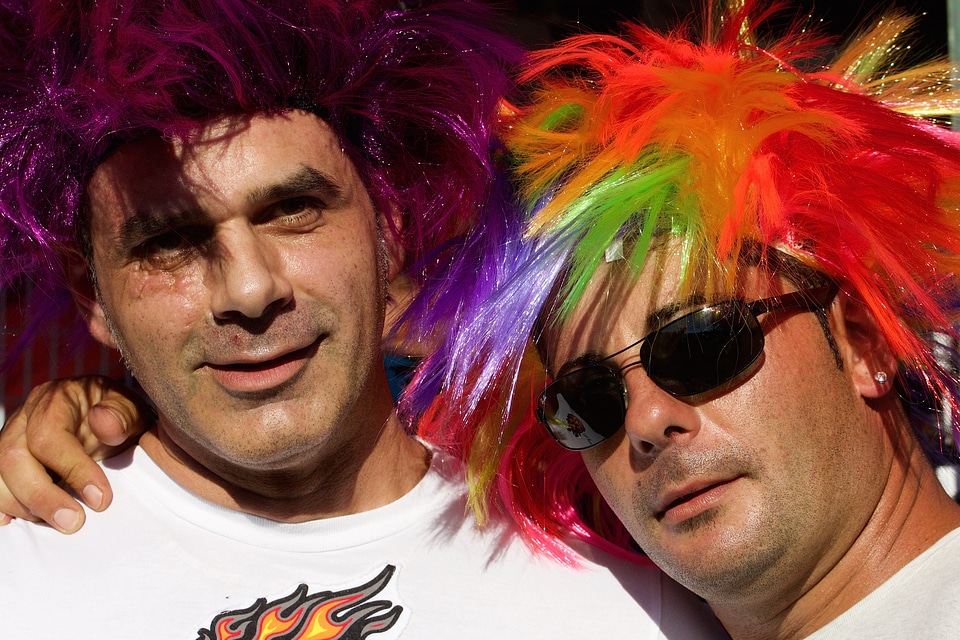 Street parade wig color