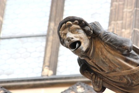 Decorative Rain Gutter, Prague Castle