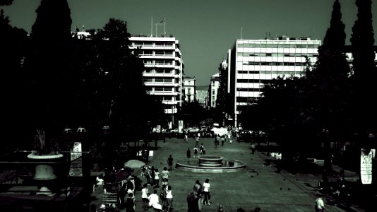 Syntagma square, Athens photo