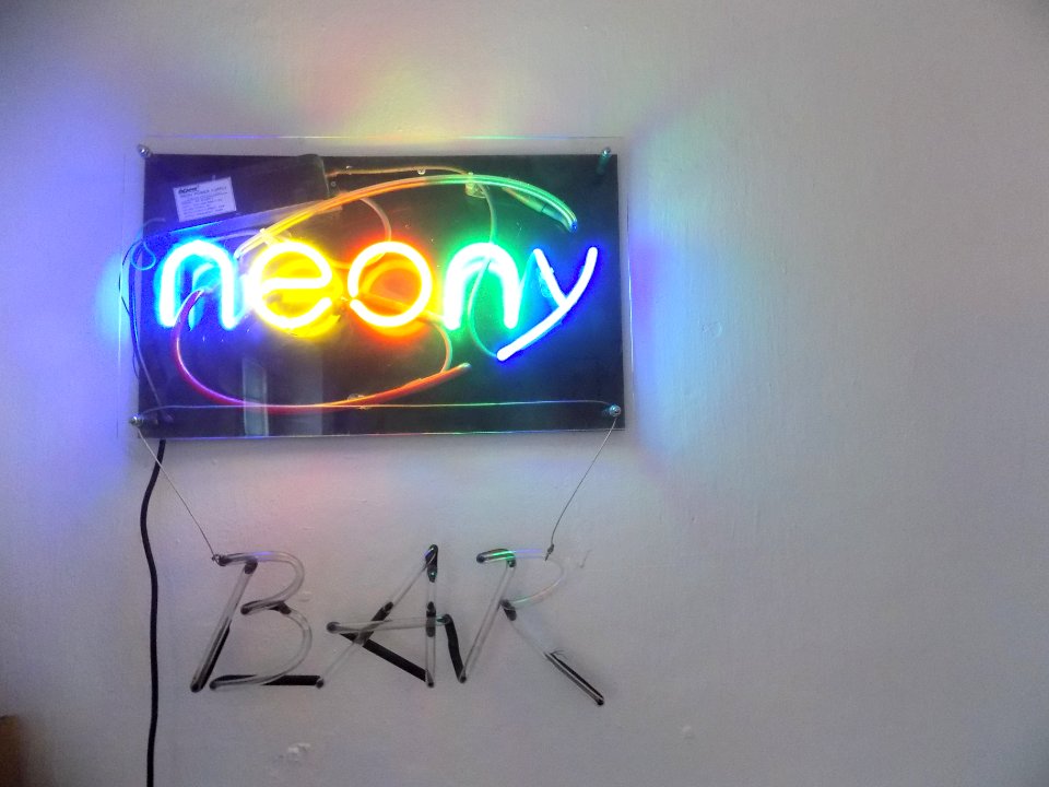 Neon Sign on the Wall