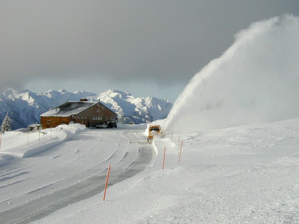 Hurricane Ridge snow blower building NPS Photo 02-06 010