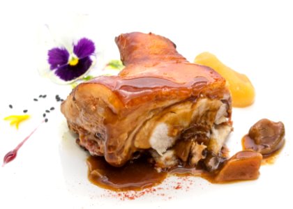 jamón de cochinillo asado
