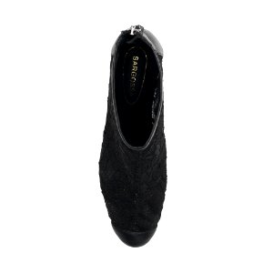 SARGOSSA Dance Black Nappa w. Lace  $320  £225  €295