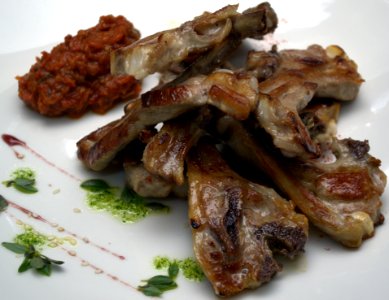 chuletas de cordero Rte Granero