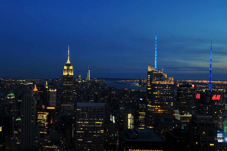 Skyline buildings usa