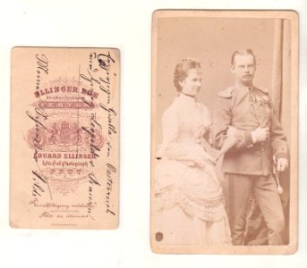 Leopold Prince of Bavaria and his wife Gisela